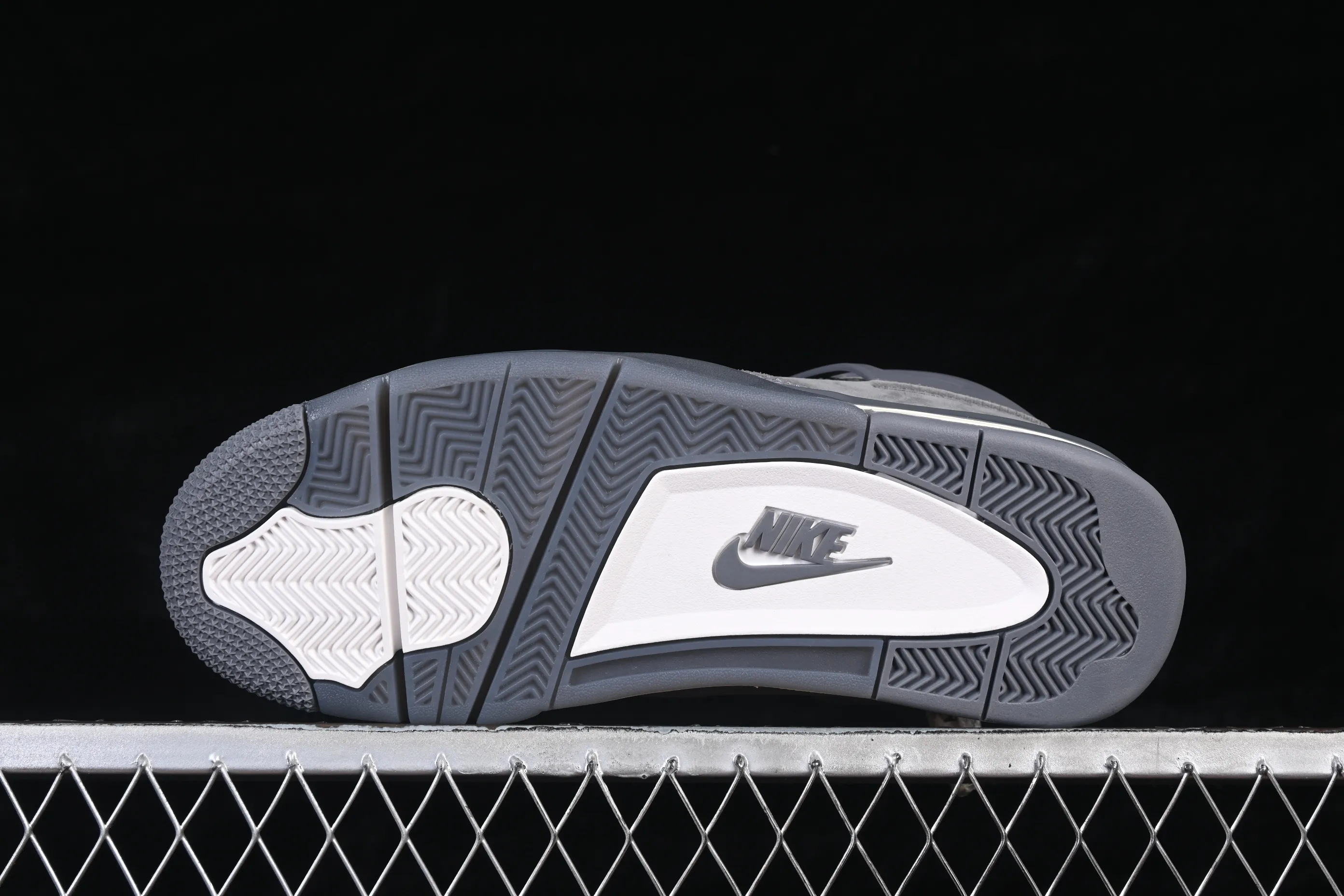 All categories Air Jordan Jordan series basketball shoes Air Jordan 4 GX foreign trade version Nigel Sylvester x Air Jordan 4 Retro "Grey" AJ4 Joe 4 joint gray brick HF4340-002